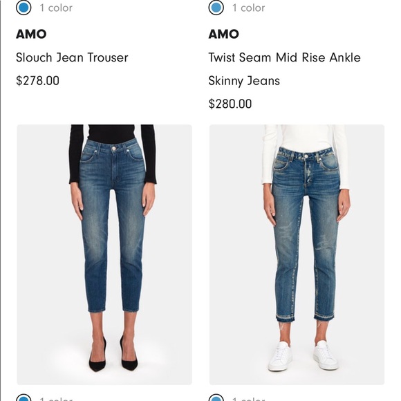 AMO straight leg jeans - Picture 3 of 3